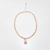 Diana Necklace in Coral