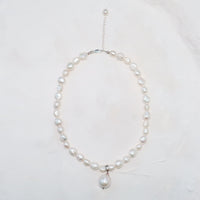 Diana Necklace in White